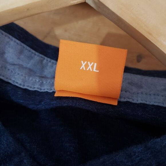 Hugo Boss Blue XXL Casua Long Sleevel Button Down Shirt - Picture 9 of 12